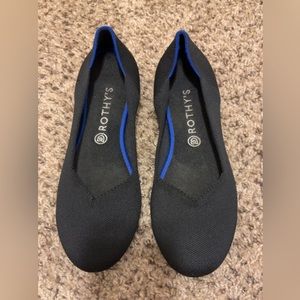 Rothy’s black flats size 12
